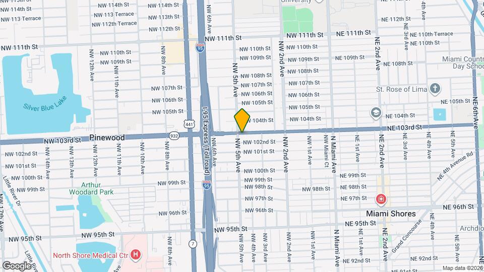 432 NW 103rd St Map and Location Details