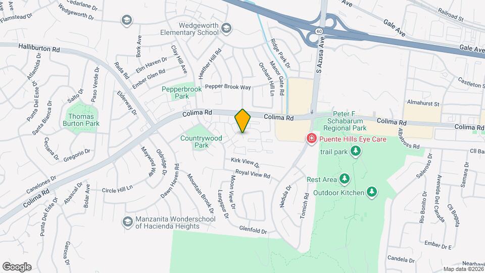 1938 Pritchard Way Map and Location Details