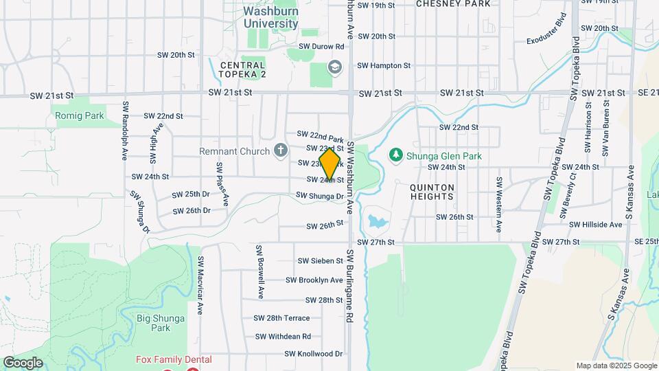 1517 SW 24th St Map and Location Details