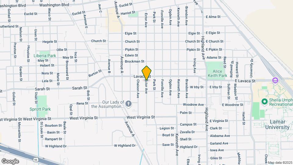 4141 Ector Ave-Unit -4143 Ector-RTR Map and Location Details