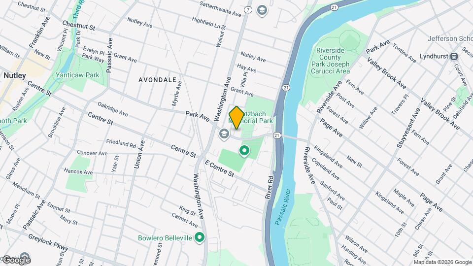 94 Park Ave Map and Location Details