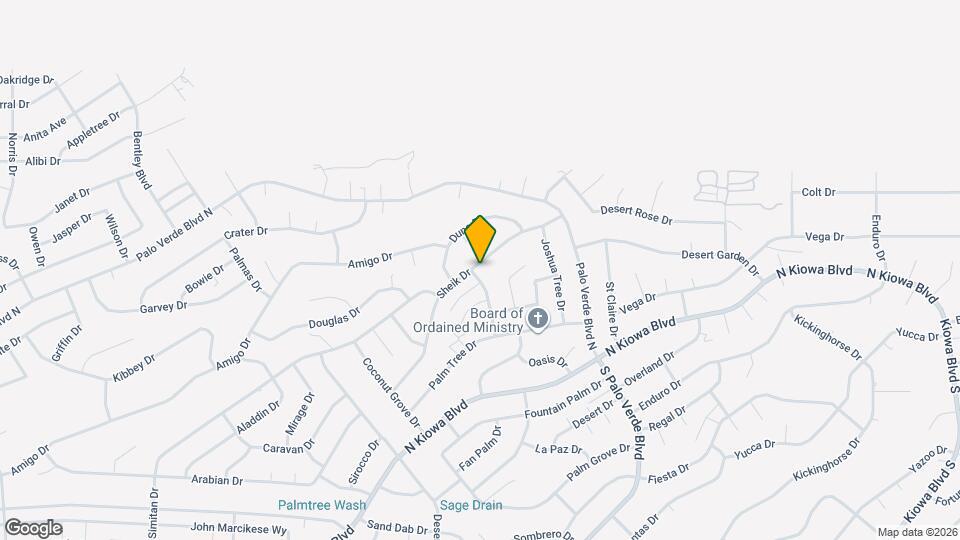 1120 Feather Palm Dr Map and Location Details