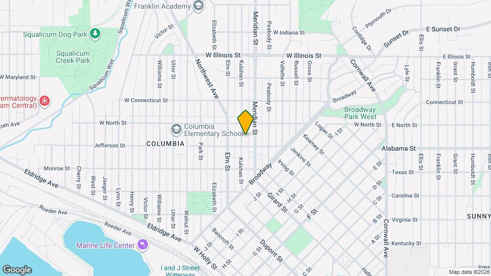 2510 Kulshan St Mapa y Detalles de la Ubicación