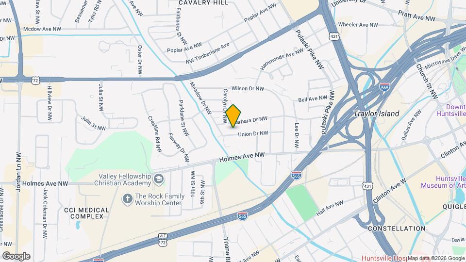 2820 Union Dr NW Mapa y Detalles de la Ubicación