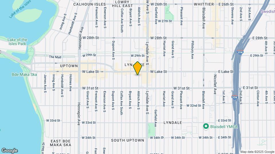 3012 Aldrich Ave S Map and Location Details