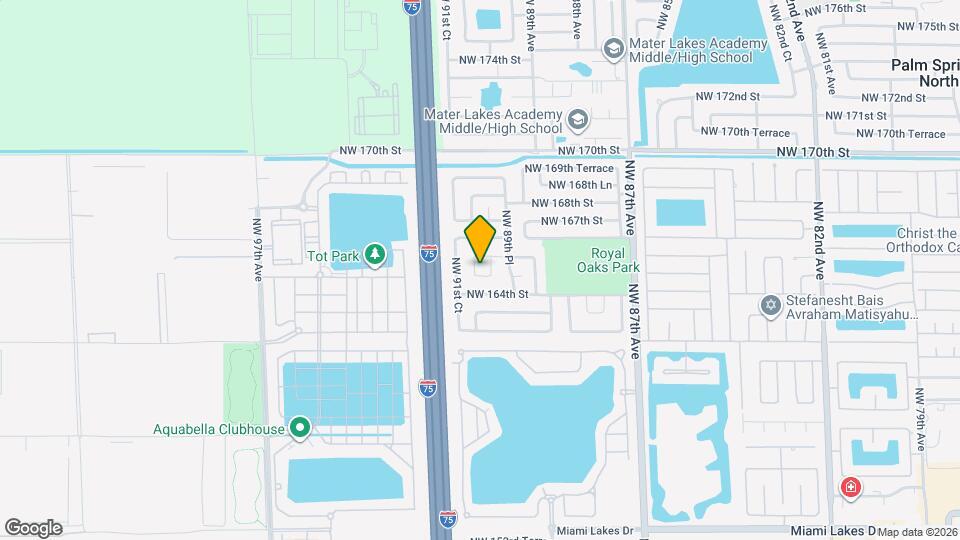 16507 NW 91st Ave Map and Location Details
