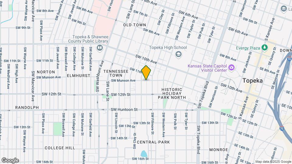 1015 SW Munson Ave Map and Location Details