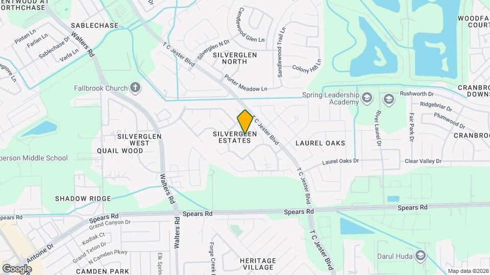 12415 Silversmine Dr Map and Location Details