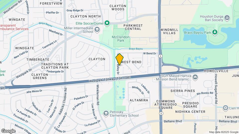 4027 Summit Valley Dr Map and Location Details