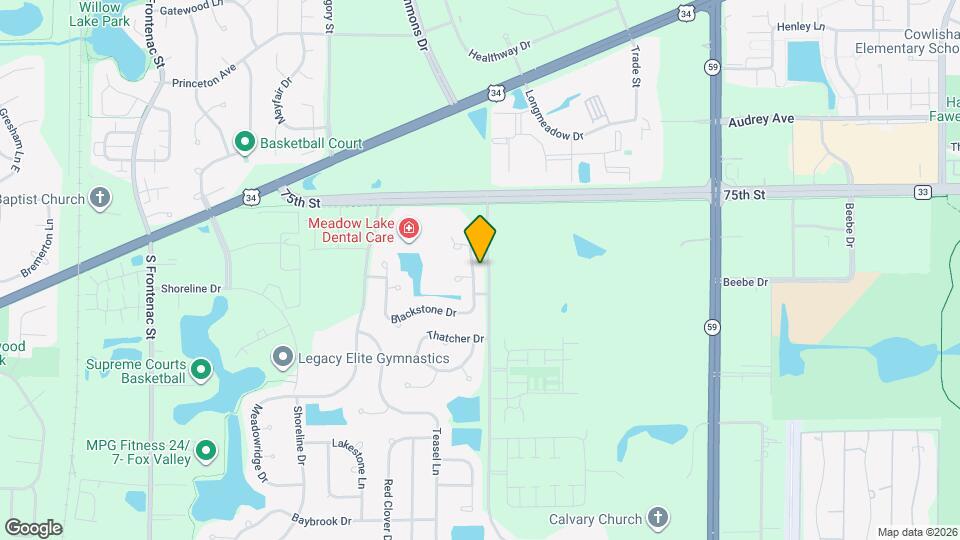 4133 Blackstone Dr Map and Location Details