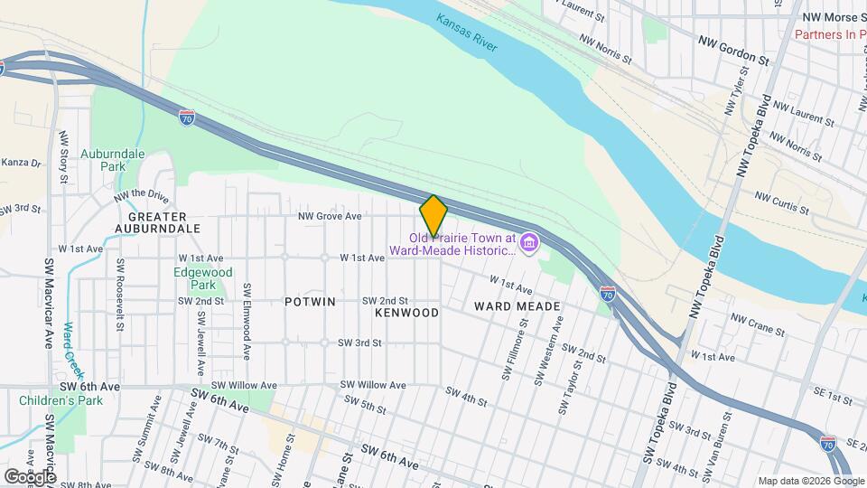 111 NW Quinton Ave Map and Location Details