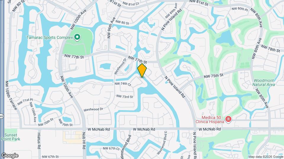 7402 NW 94th Ave Mapa y Detalles de la Ubicación