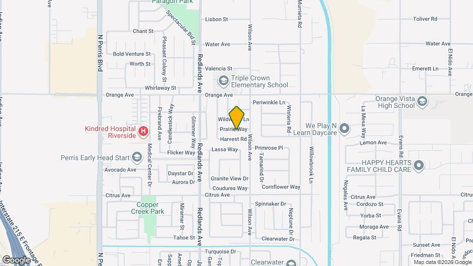543 Prairie Way Map and Location Details