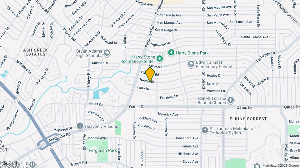 2342 Healey Dr Map and Location Details