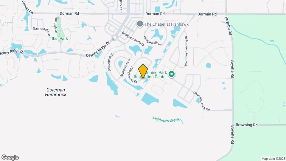 6409 Bridgecrest Dr Map and Location Details