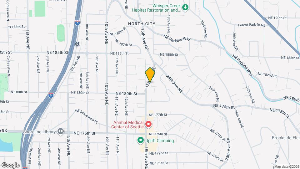 18100 15th Ave NE Map and Location Details