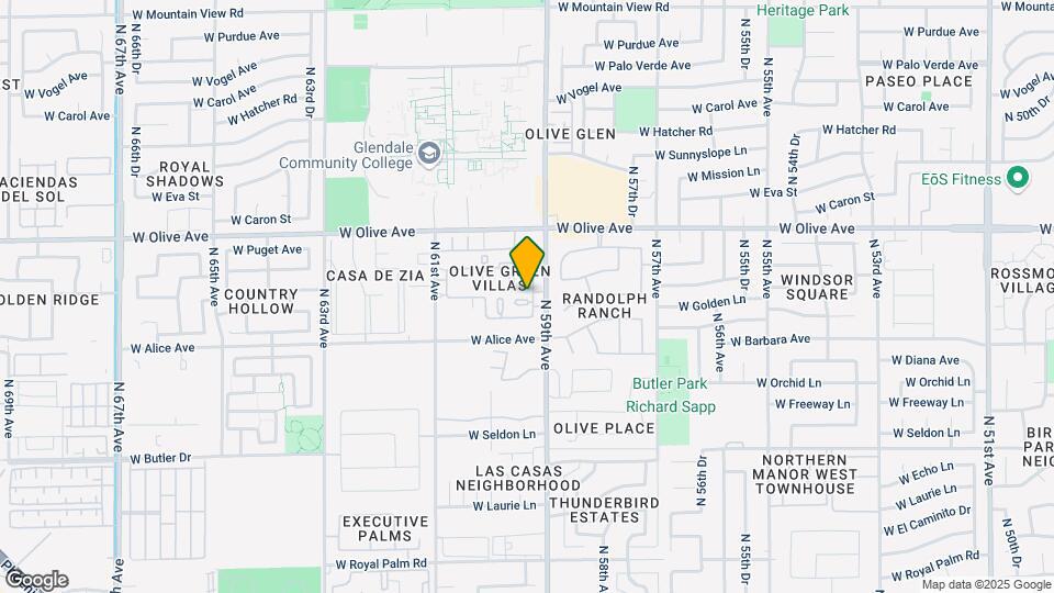 5902 W Golden Ln Map and Location Details