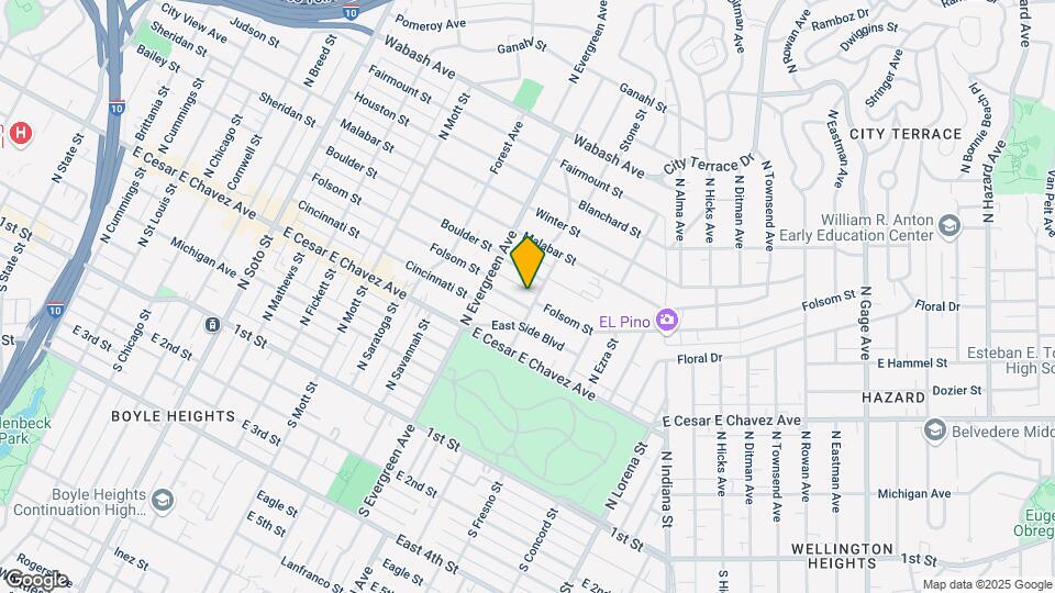 3047 Folsom St Map and Location Details