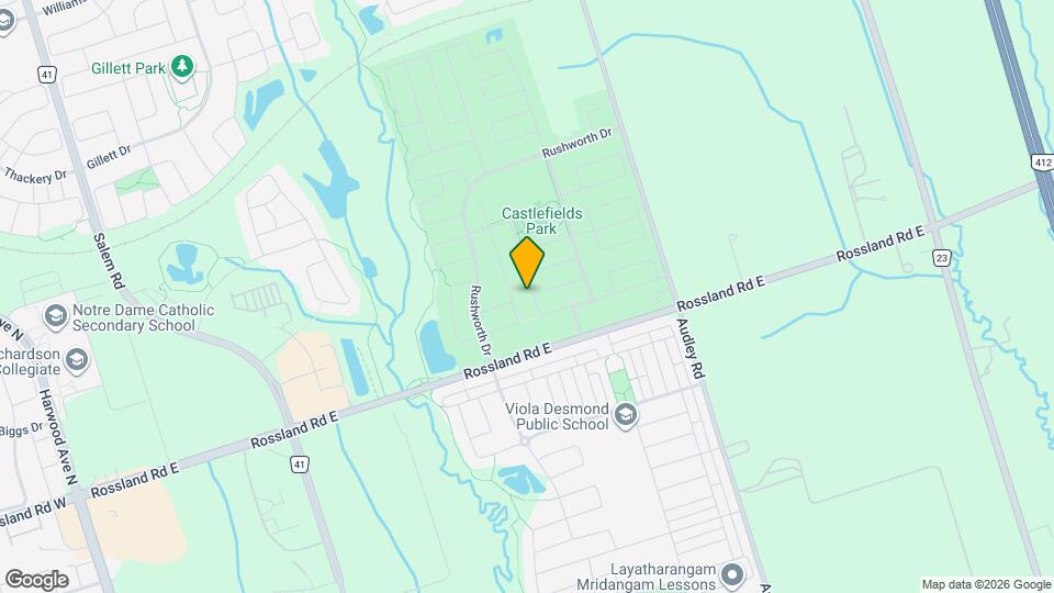 33 Styles Crescent Map and Location Details