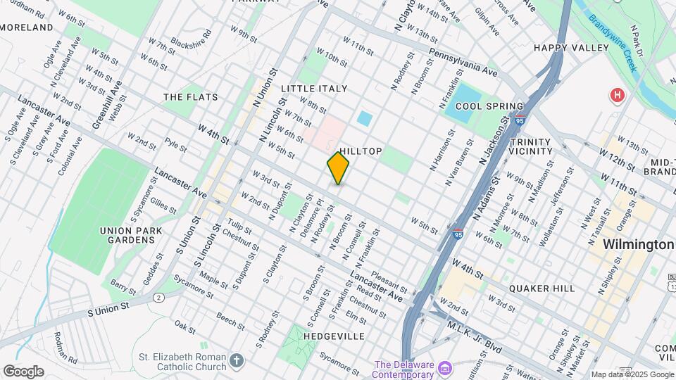 417 N Rodney St Mapa y Detalles de la Ubicación