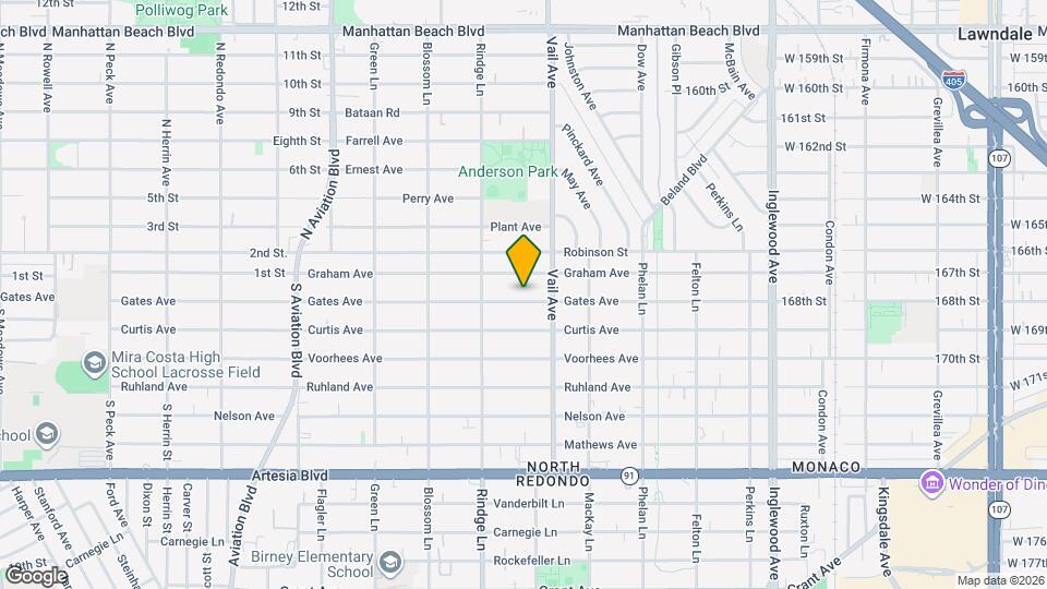 2219 Gates Ave Map and Location Details