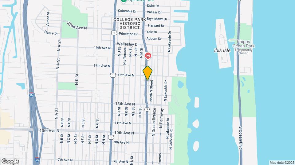 1506 N Federal Hwy Mapa y Detalles de la Ubicación