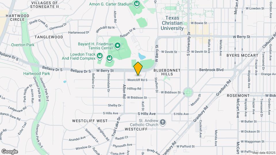 3518 Westcliff Rd S Map and Location Details