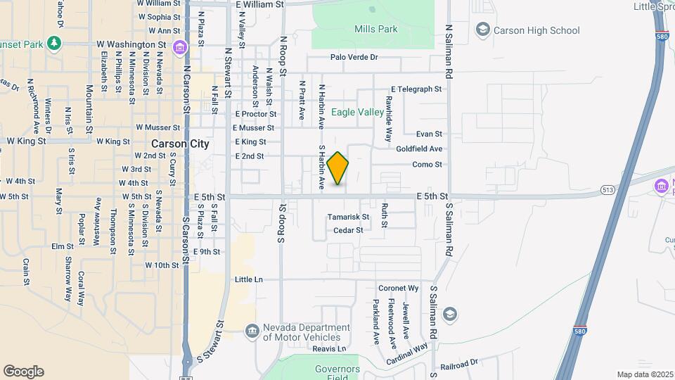 1022 E 5th St Map and Location Details