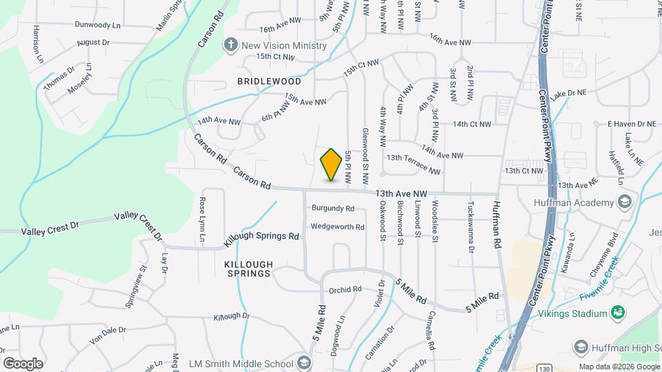 432 13th Ave NW Map and Location Details