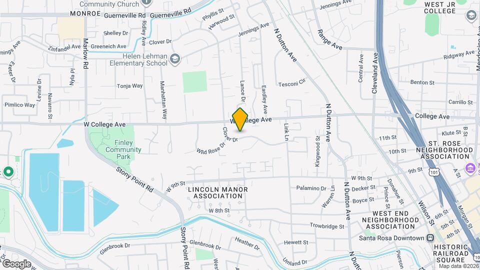 913 Clover Dr Map and Location Details