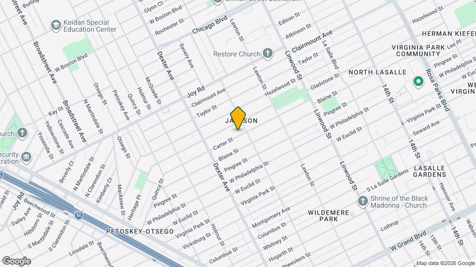 3226 Carter St Mapa y Detalles de la Ubicación