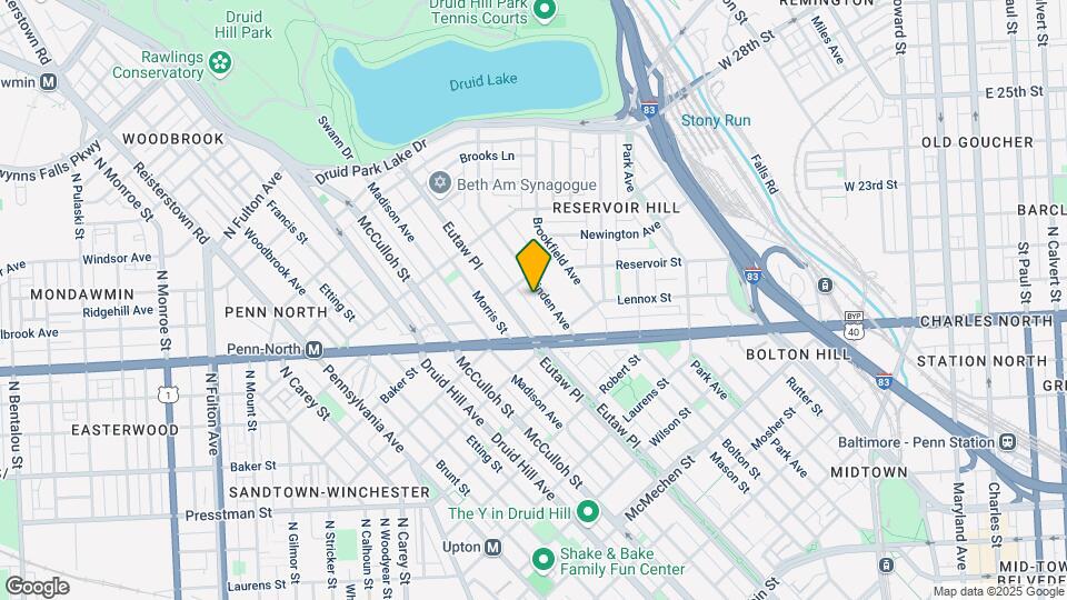 2048 Linden Ave-Unit -A Map and Location Details
