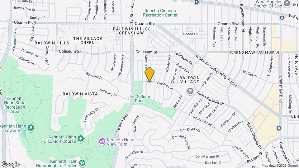 4008 Stevely Ave Map and Location Details