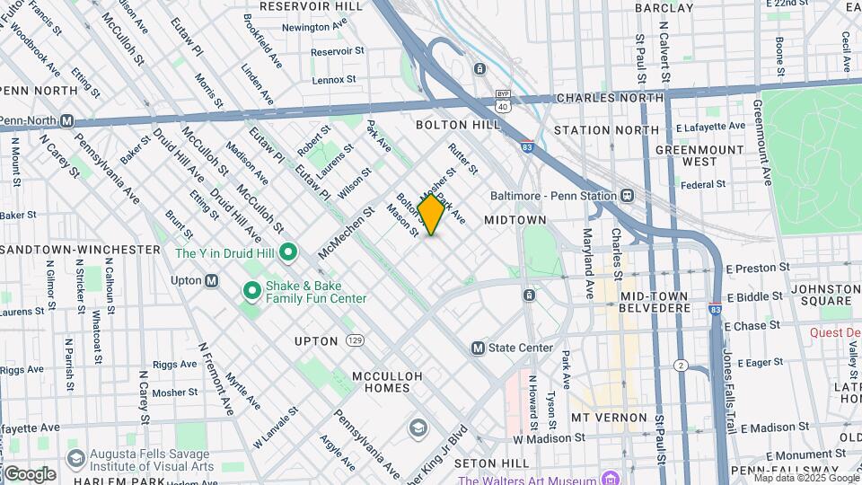 239 W Lafayette Ave Map and Location Details