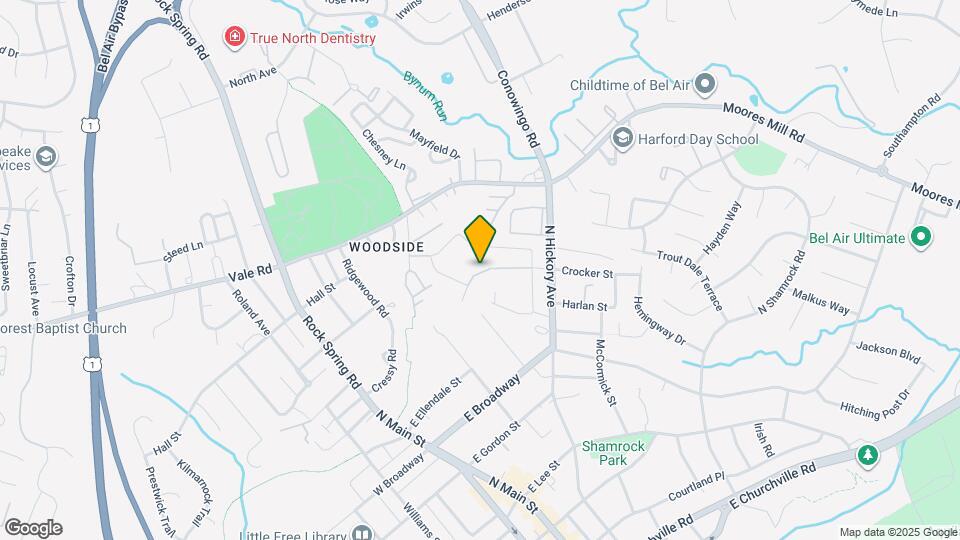 206 Crocker Dr Map and Location Details