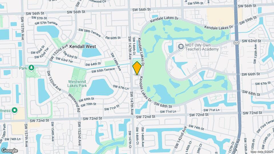 6512 Kendale Lakes Dr Mapa y Detalles de la Ubicación