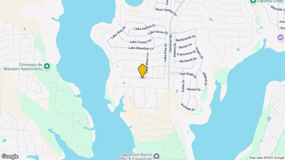 916 Lake Sierra Wy Map and Location Details