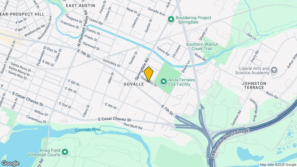 4707 Gonzales St Map and Location Details