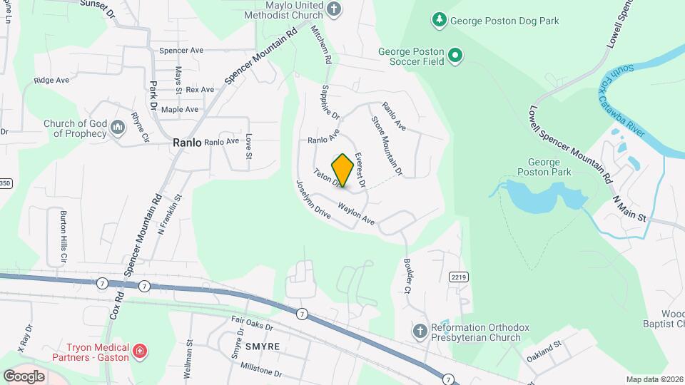 3112 Teton Dr Mapa y Detalles de la Ubicación