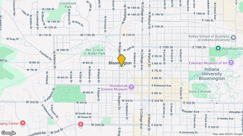 308 N Rogers St Map and Location Details