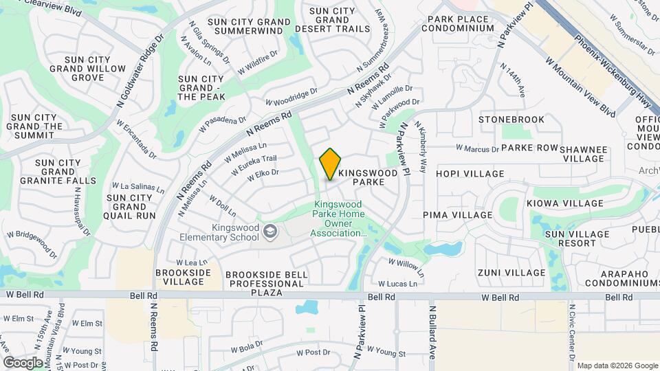 15028 W Honeysuckle Ln Map and Location Details