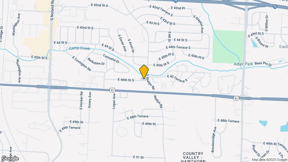 15119 E St Mapa y Detalles de la Ubicación