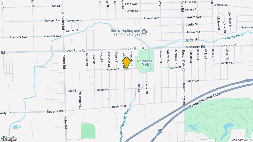 6015 John Daly St Map and Location Details