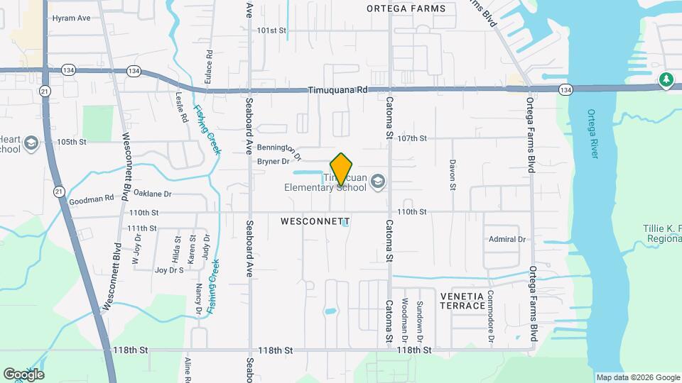 5846 Calvary Dr Map and Location Details