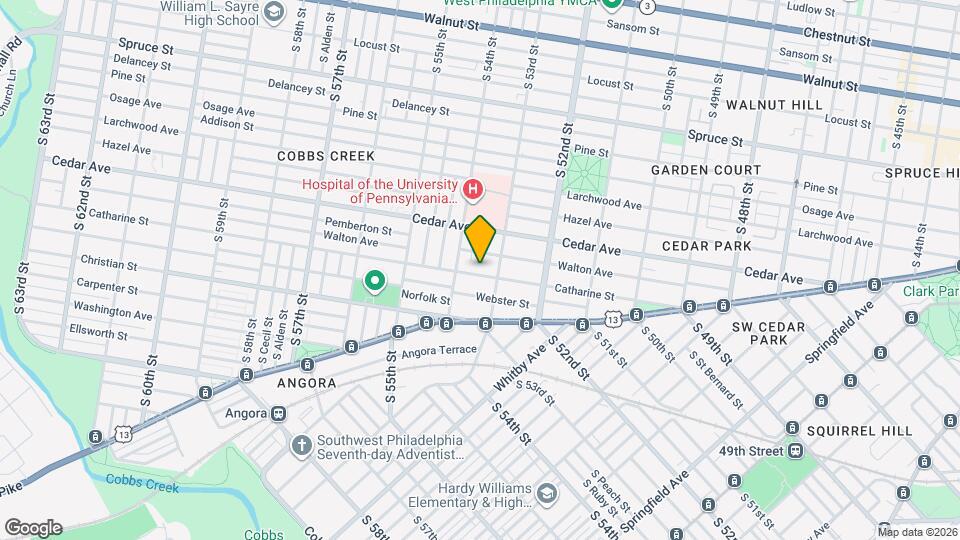 5323 Catharine St Map and Location Details