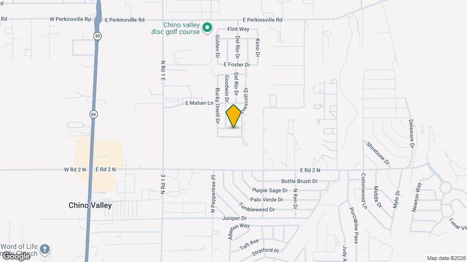 1401 E Union Ln Map and Location Details