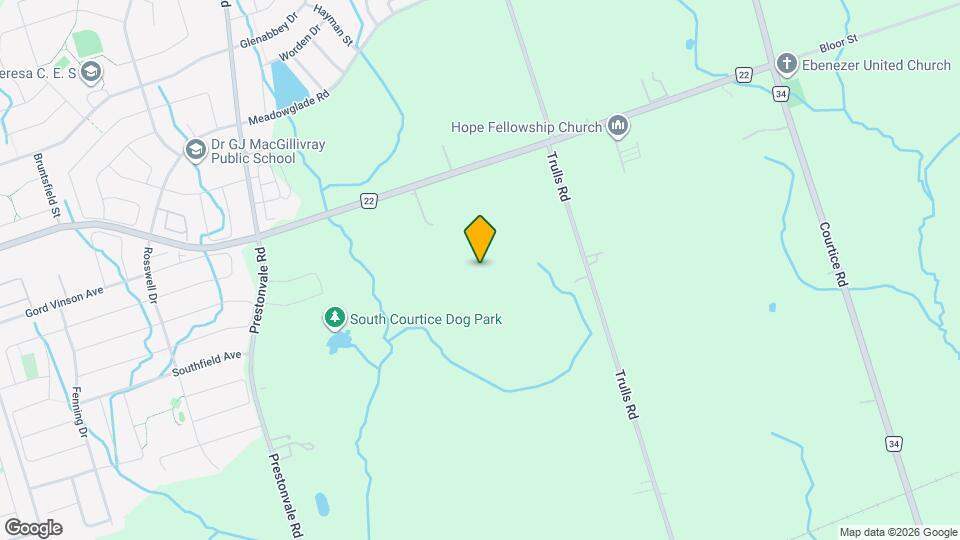 98 Donald Cameron Crescent Map and Location Details