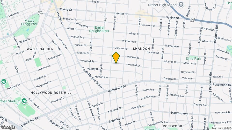 2716 Heyward St Map and Location Details