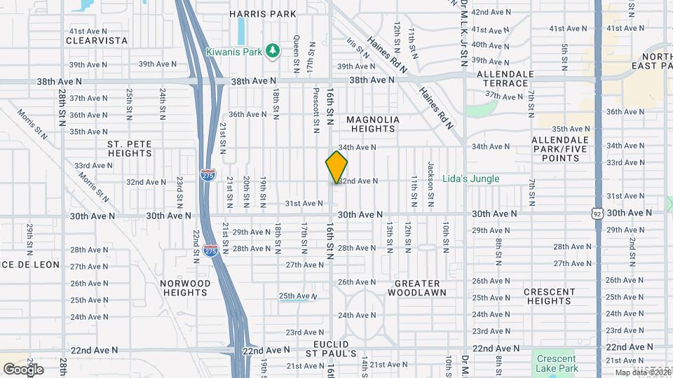 3131 16th St N, Unit 4 Mapa y Detalles de la Ubicación