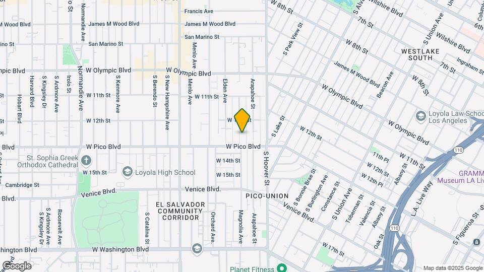 1240 Magnolia Avenue Map and Location Details
